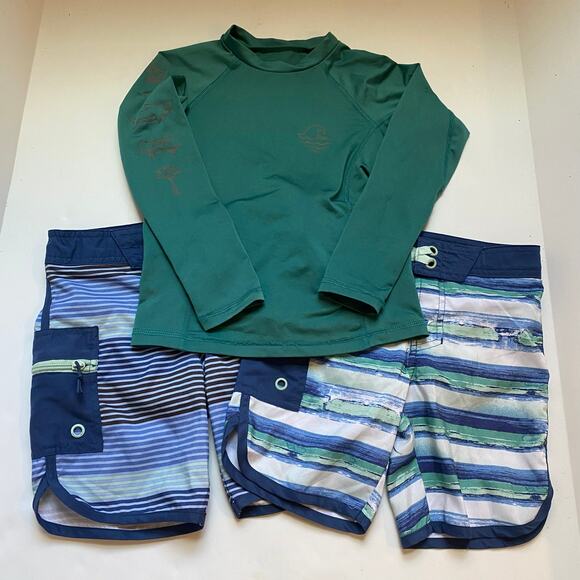 Art Class Rash Guards Swim Bottoms Trunks Mix & Match Bundle Set - Picture 1 of 6
